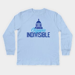 Olympia Indivisible Official Logo - Tall Kids Long Sleeve T-Shirt